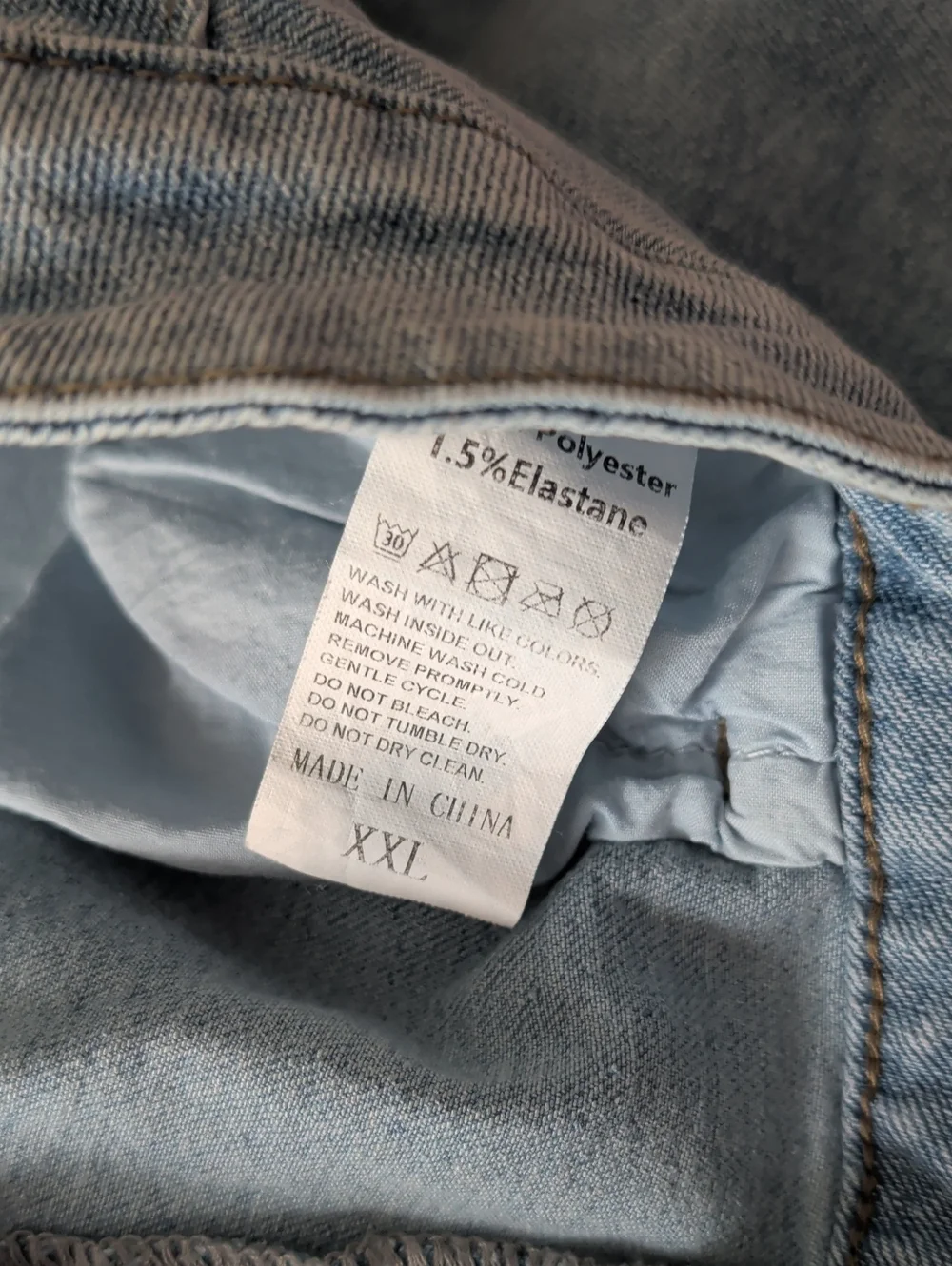 Light Blue Distressed Women’s Jeans
